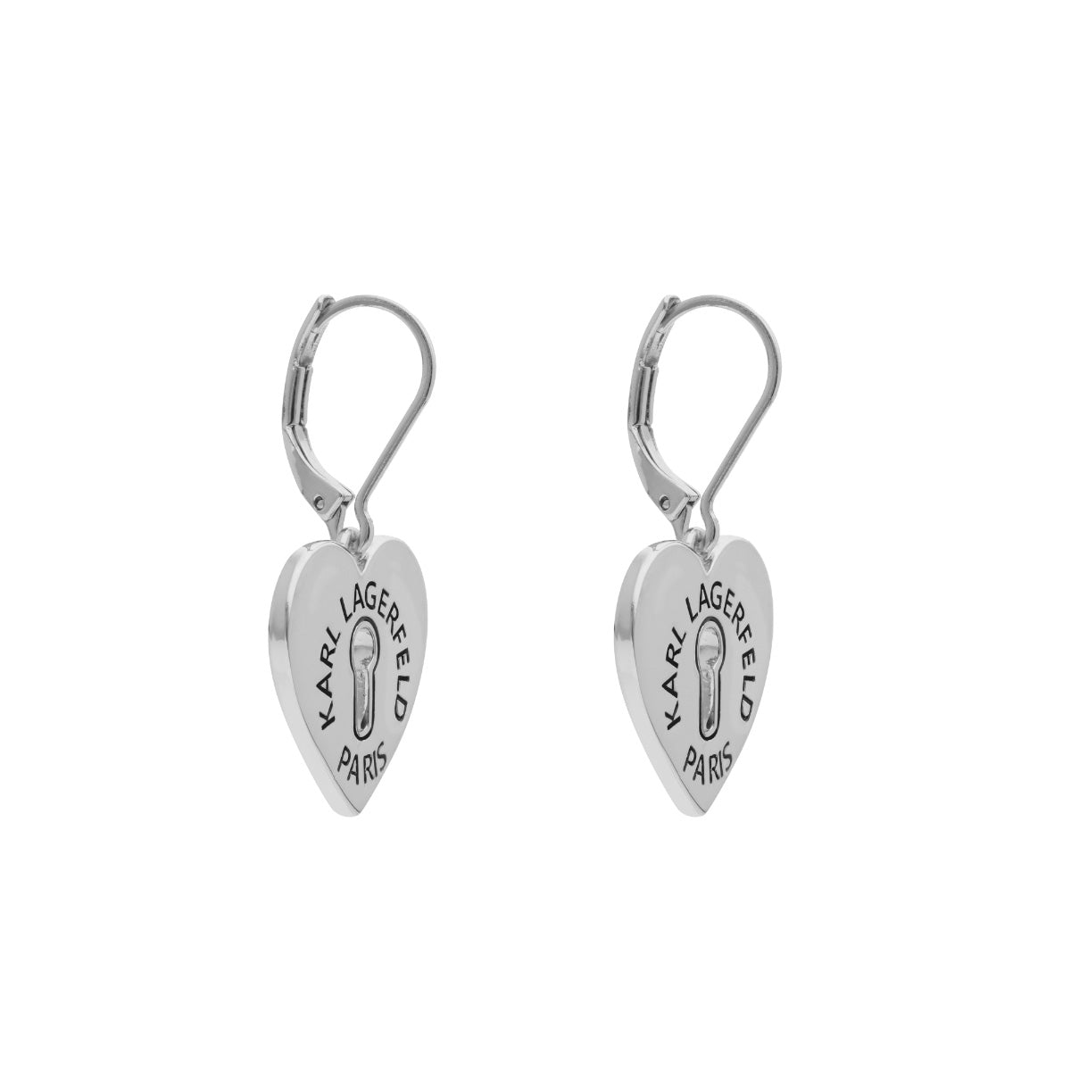 ARETES KARL LAGERFELD KATY PLATEADO