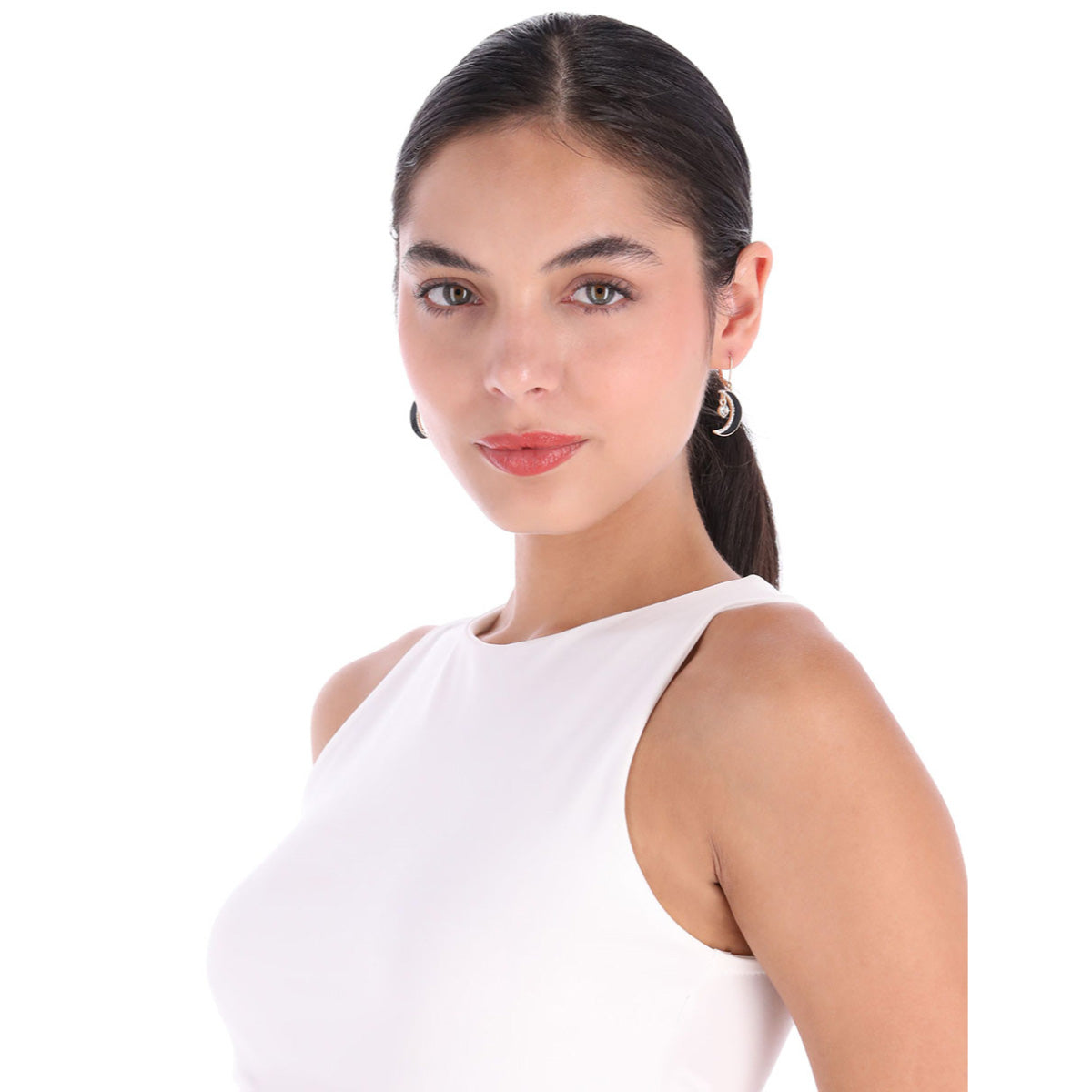 ARETES KARL LAGERFELD STOLLY DORADO