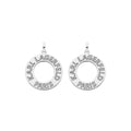 ARETES KARL LAGERFELD KATY PLATEADO