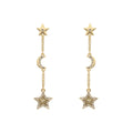 ARETES KARL LAGERFELD STOLLY DORADO
