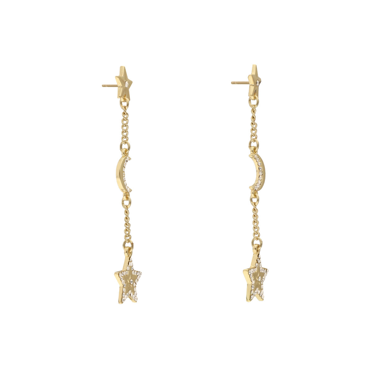 ARETES KARL LAGERFELD STOLLY DORADO