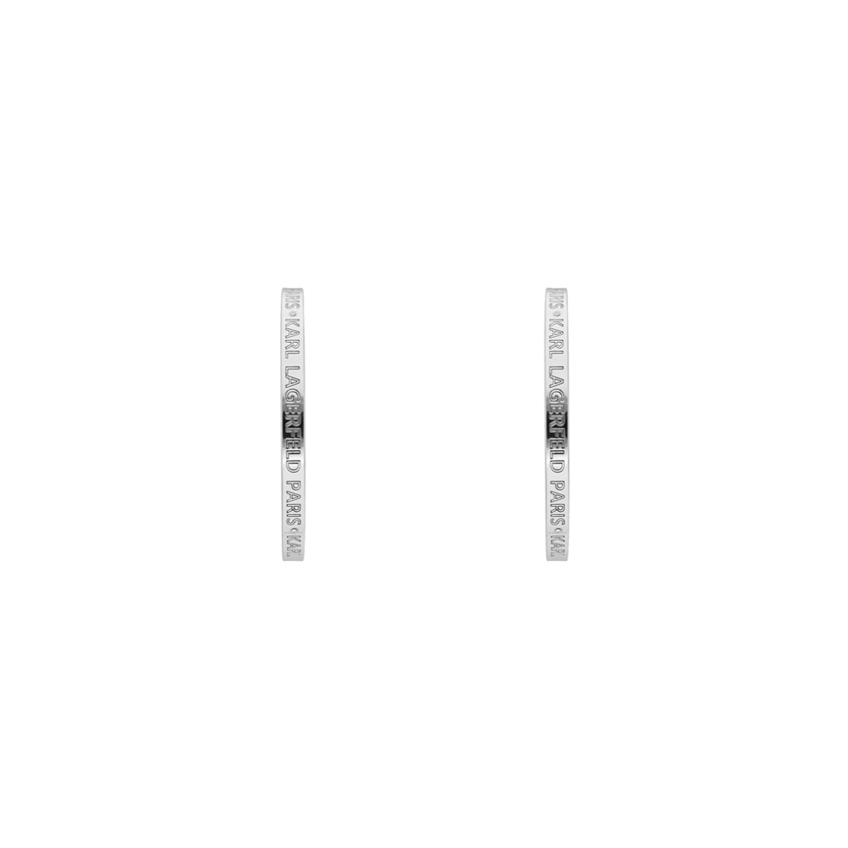 ARETES KARL LAGERFELD KATY PLATEADO