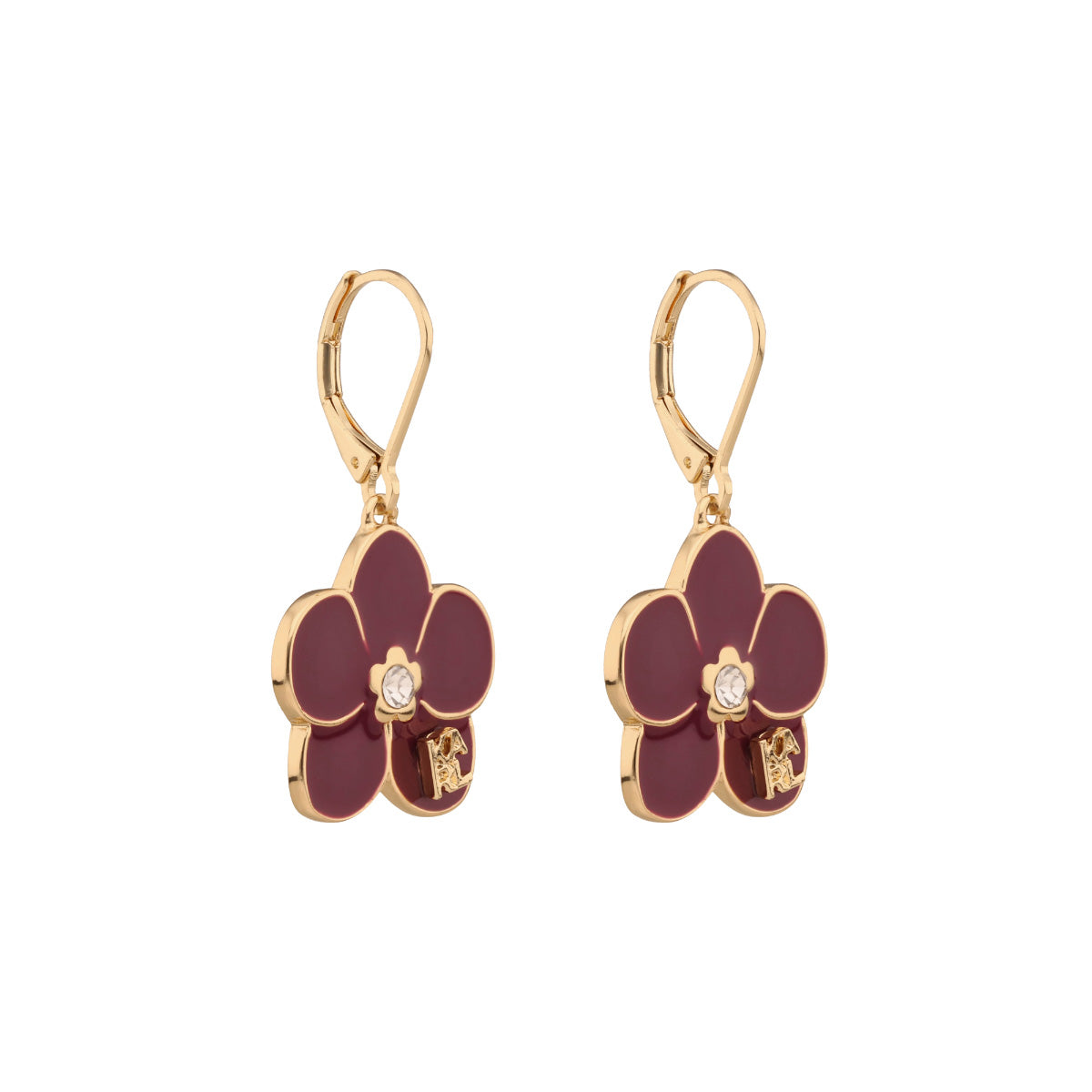 ARETES KARL LAGERFELD ORCHID RECOLORS F24 DORADO