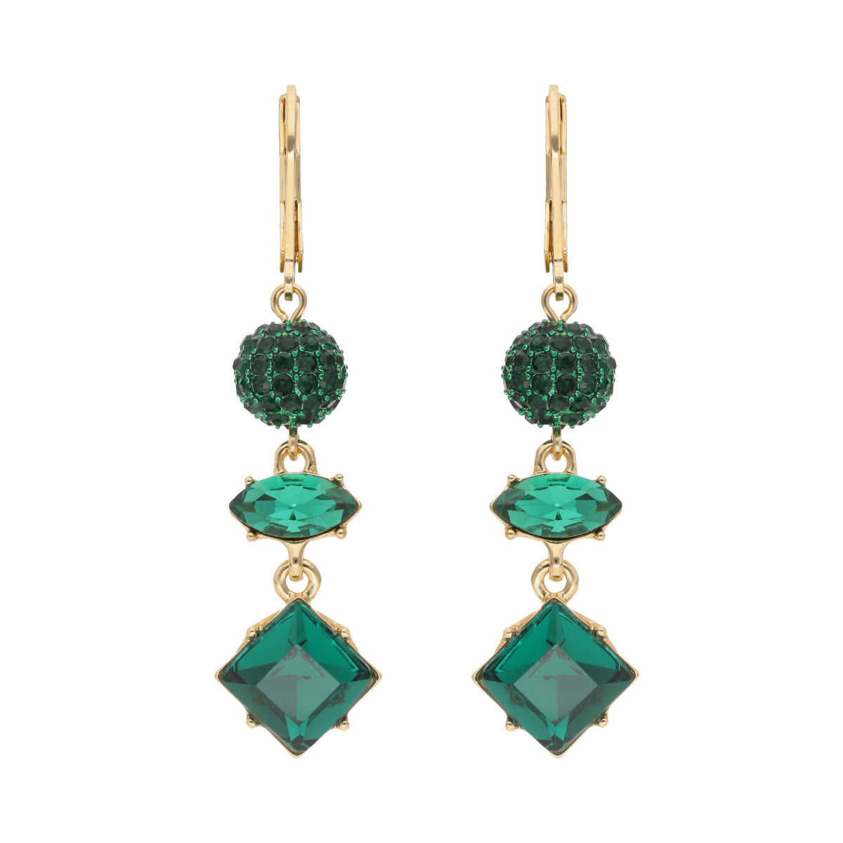 ARETES KARL LAGERFELD CARBONE DORADO
