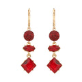 ARETES KARL LAGERFELD CARBONE DORADO