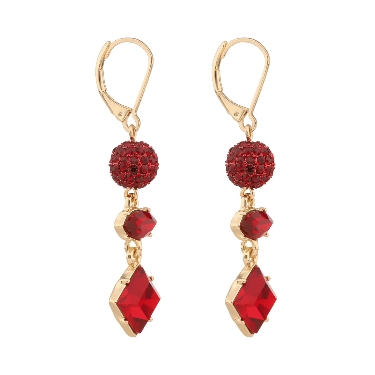 ARETES KARL LAGERFELD CARBONE DORADO