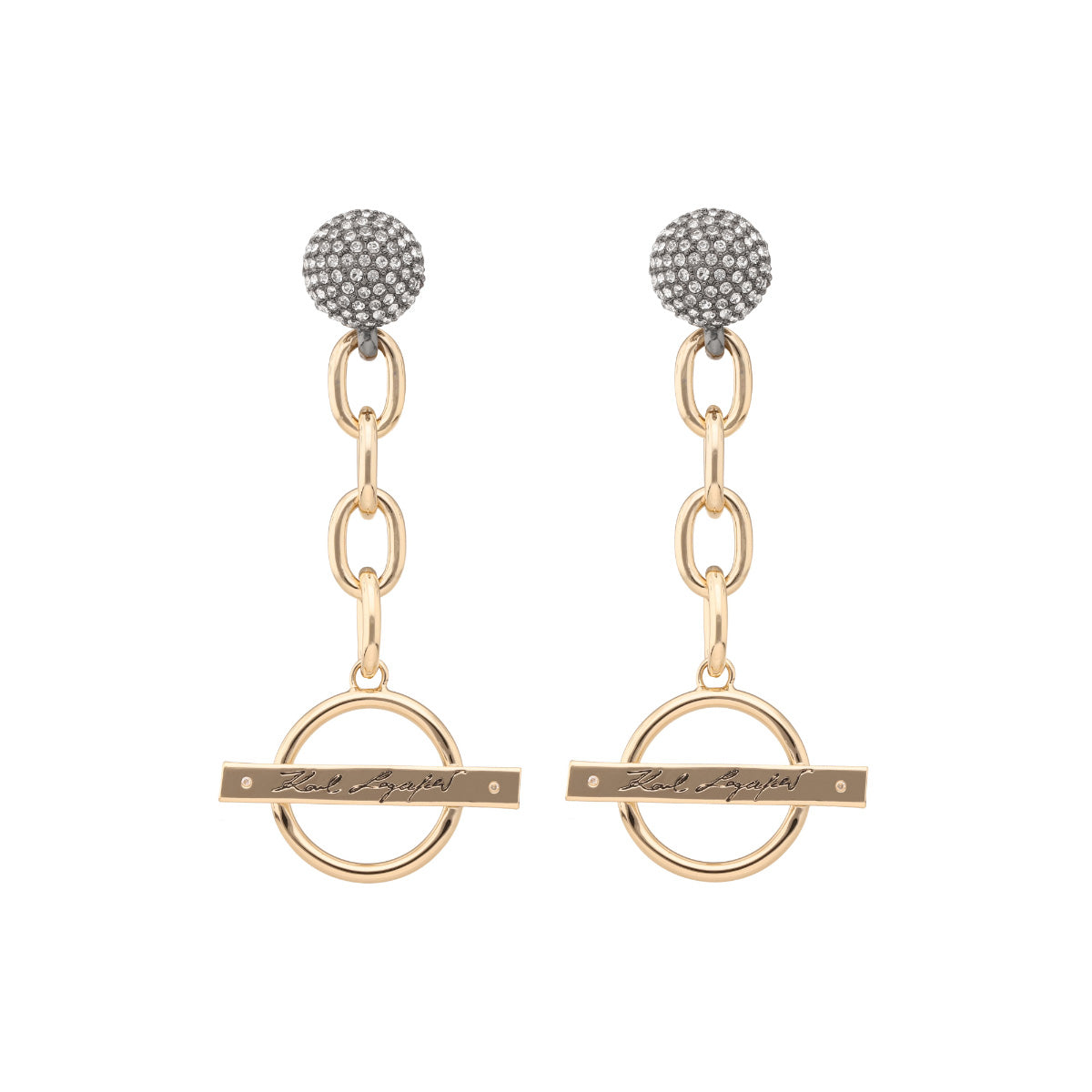 ARETES KARL LAGERFELD SOLERA MULTICOLOR