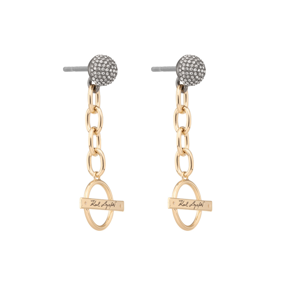 Aretes Karl Lagerfeld Color Multicolor Kl09G00617
