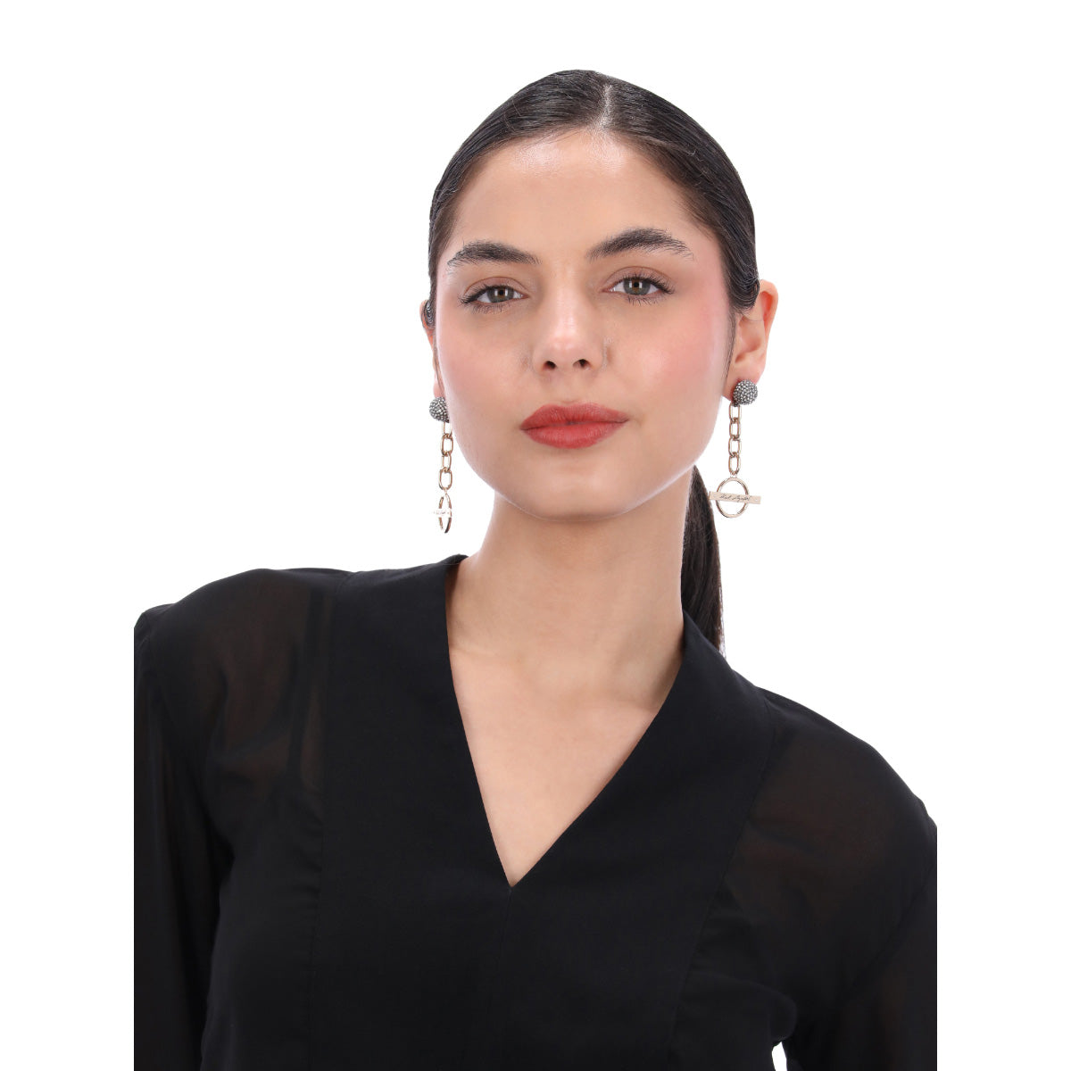 ARETES KARL LAGERFELD SOLERA MULTICOLOR