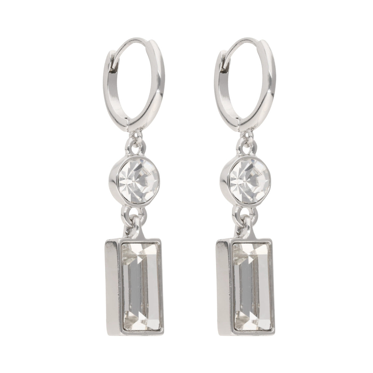 ARETES KARL LAGERFELD LULU PLATEADO