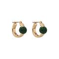 ARETES KARL LAGERFELD CARBONE DORADO