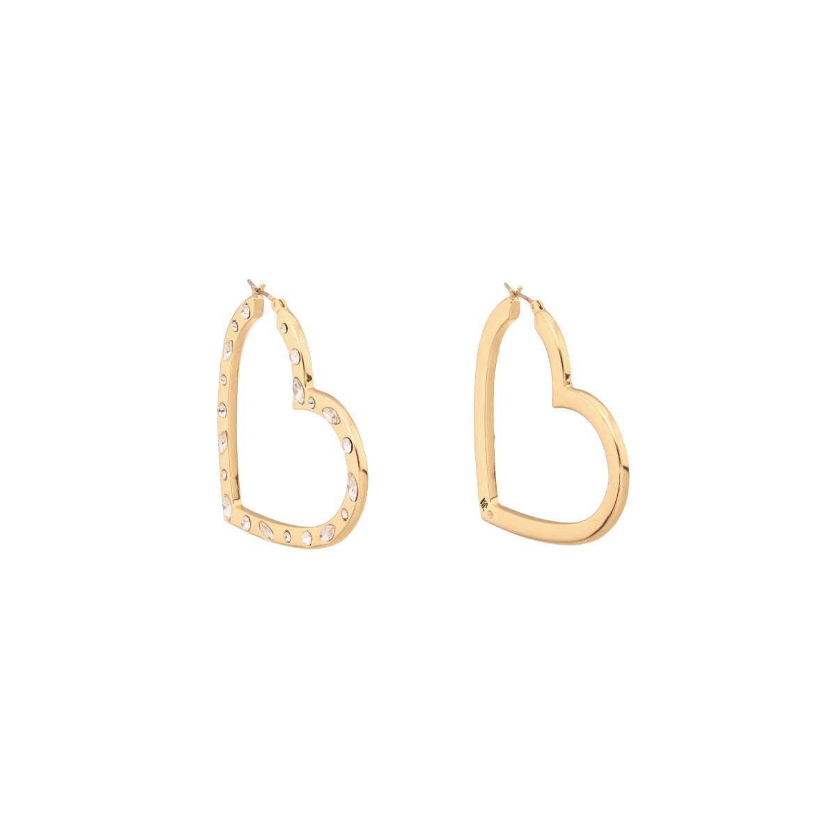 ARETES KARL LAGERFELD ROUGE DORADO