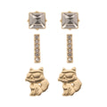 ARETES KARL LAGERFELD CAMILLE DORADO