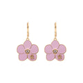 ARETES KARL LAGERFELD ORCHID RECOLORS S25 DORADO