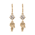 ARETES KARL LAGERFELD CAMILLE DORADO