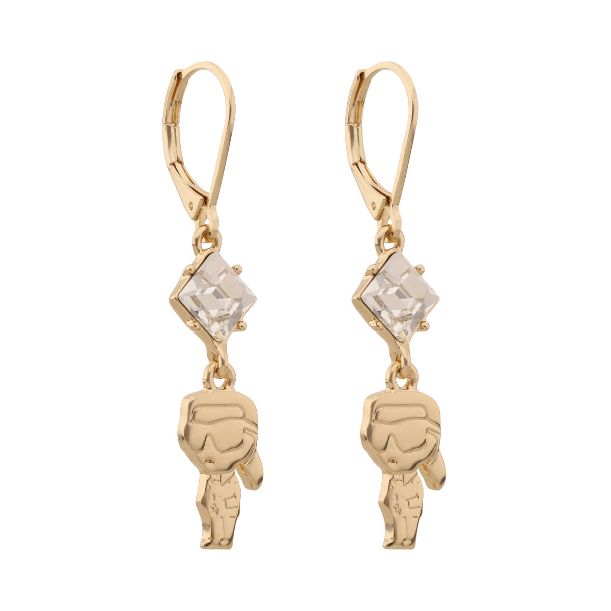 ARETES KARL LAGERFELD CAMILLE DORADO