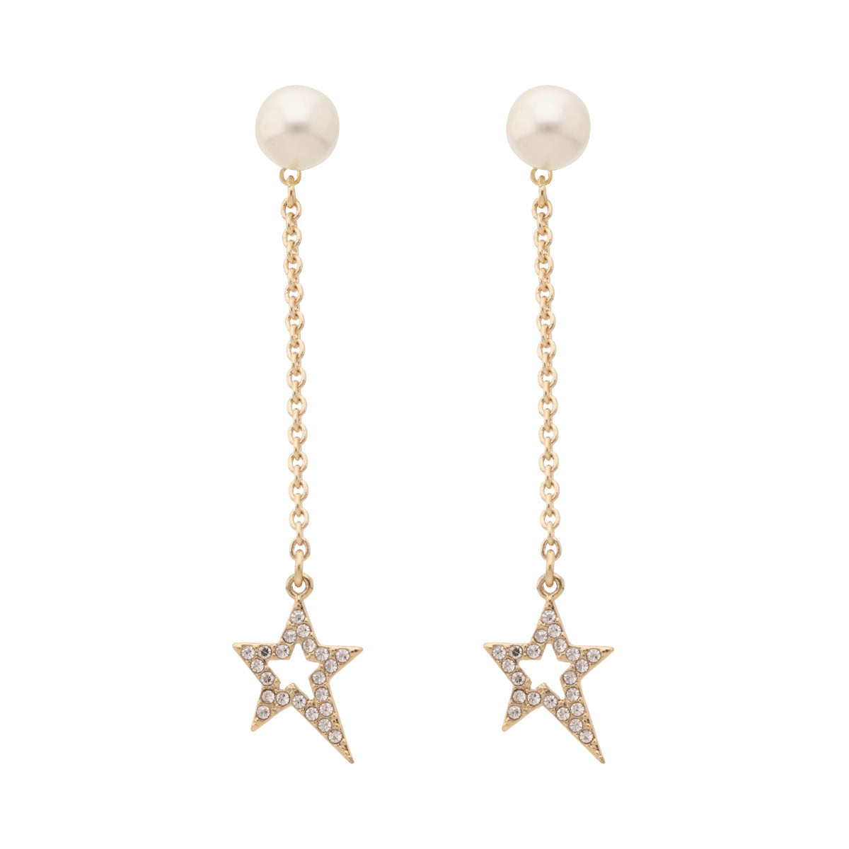 ARETES KARL LAGERFELD JASMIN DORADO