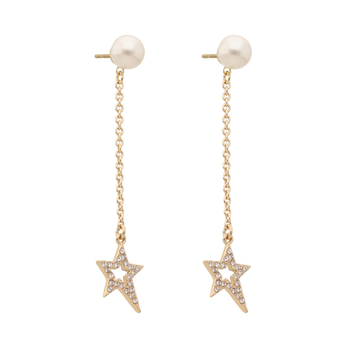 ARETES KARL LAGERFELD JASMIN DORADO