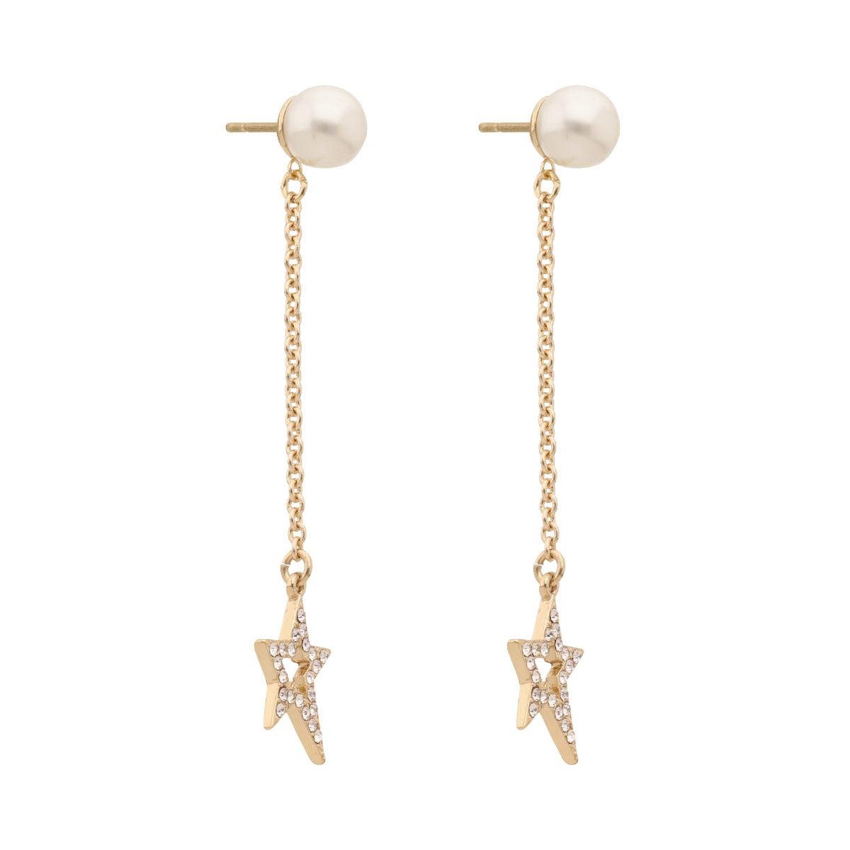 ARETES KARL LAGERFELD JASMIN DORADO