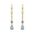ARETES KARL LAGERFELD EMELIE DORADO
