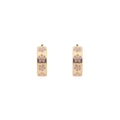 ARETES KARL LAGERFELD ORCHID RECOLORS S25 DORADO