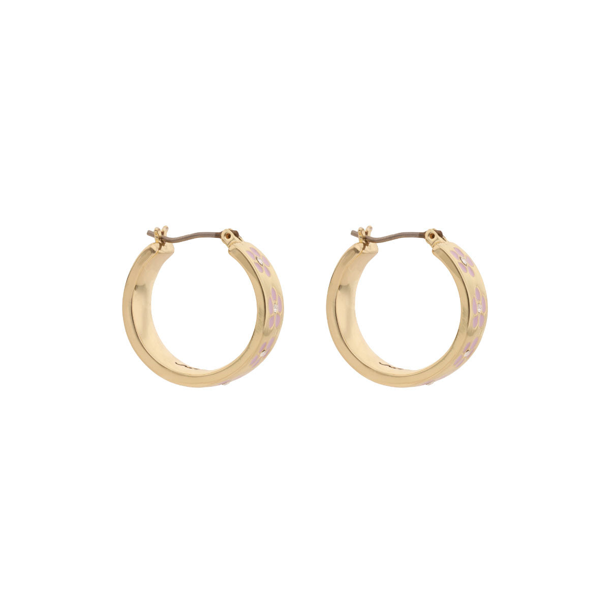 ARETES KARL LAGERFELD ORCHID RECOLORS S25 DORADO