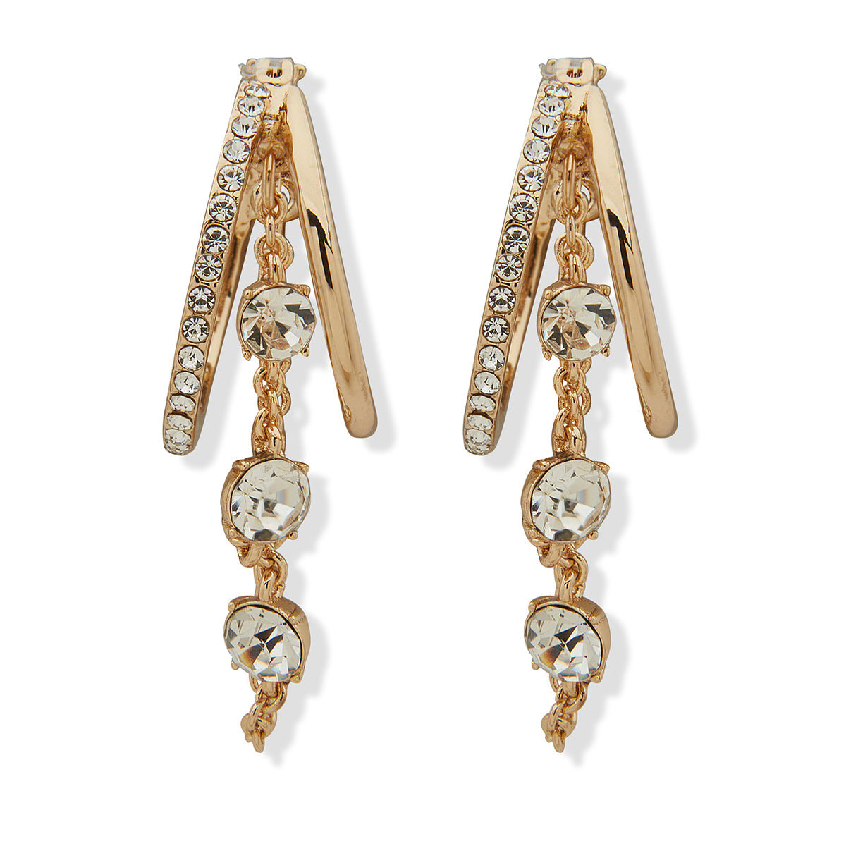 ARETES KARL LAGERFELD BELLE DORADO