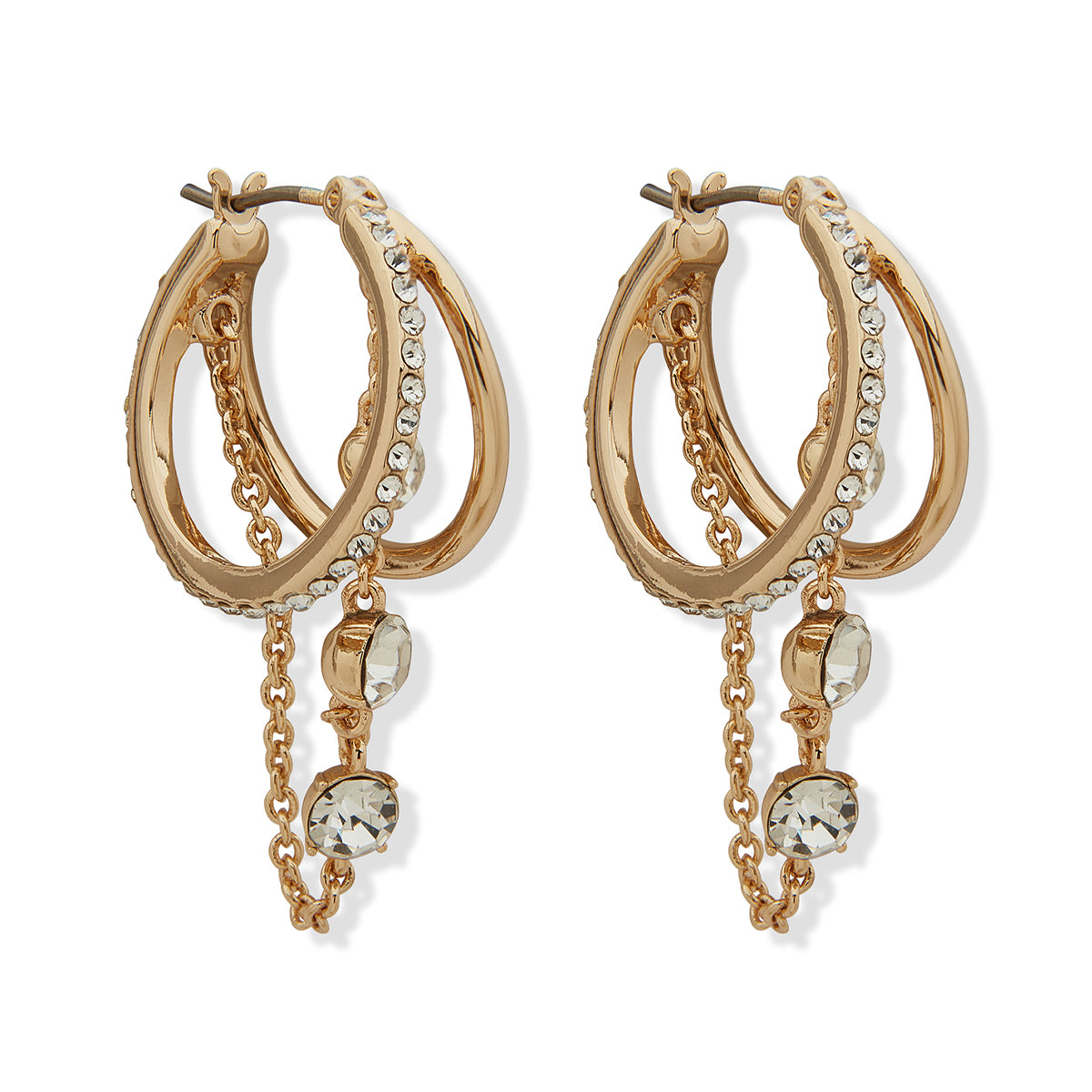 ARETES KARL LAGERFELD BELLE DORADO