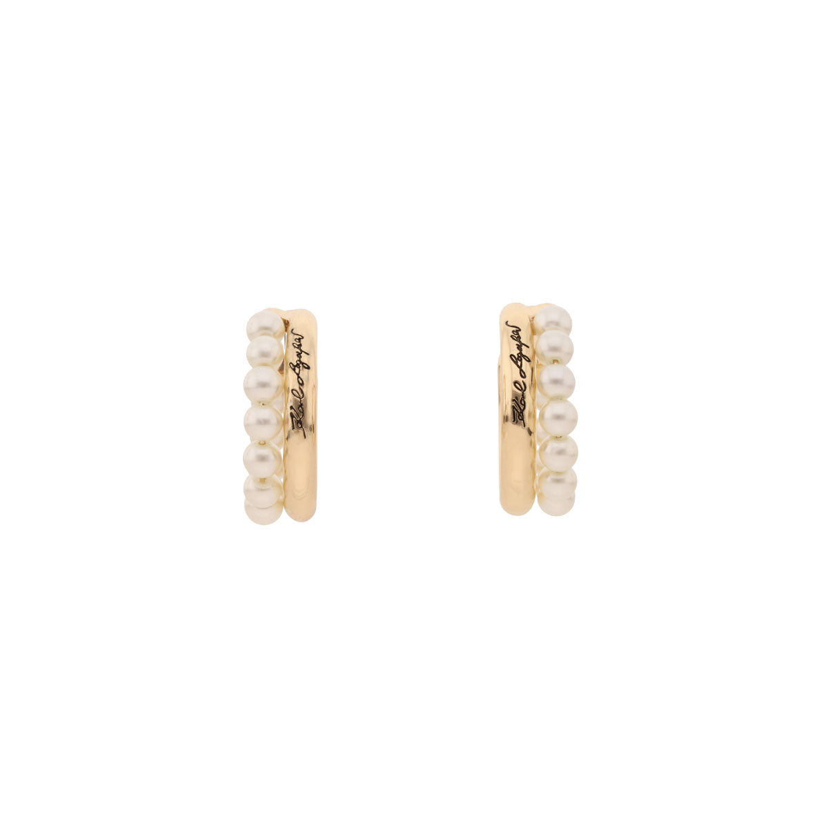 ARETES KARL LAGERFELD JASMIN DORADO