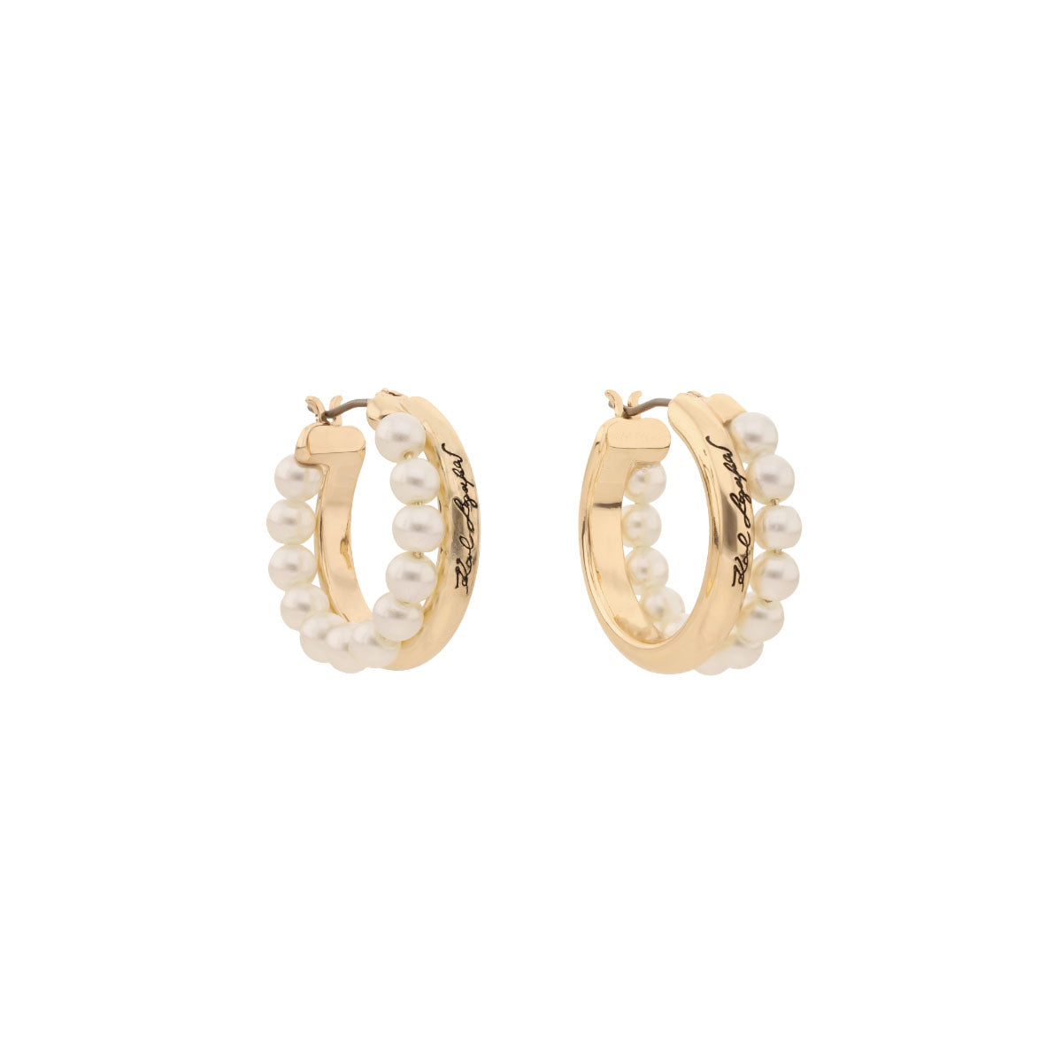 ARETES KARL LAGERFELD JASMIN DORADO
