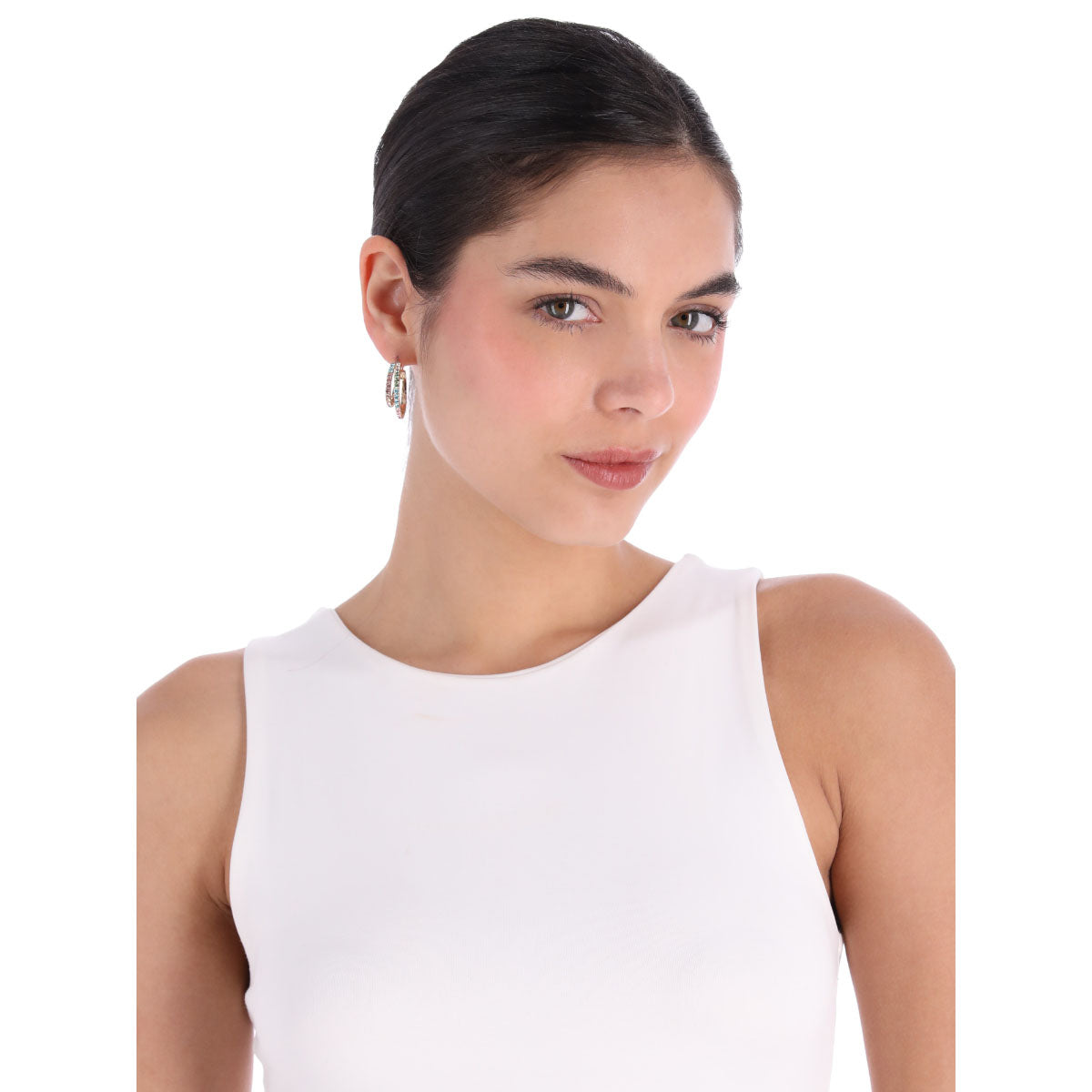 ARETES KARL LAGERFELD ADRIENNE DORADO