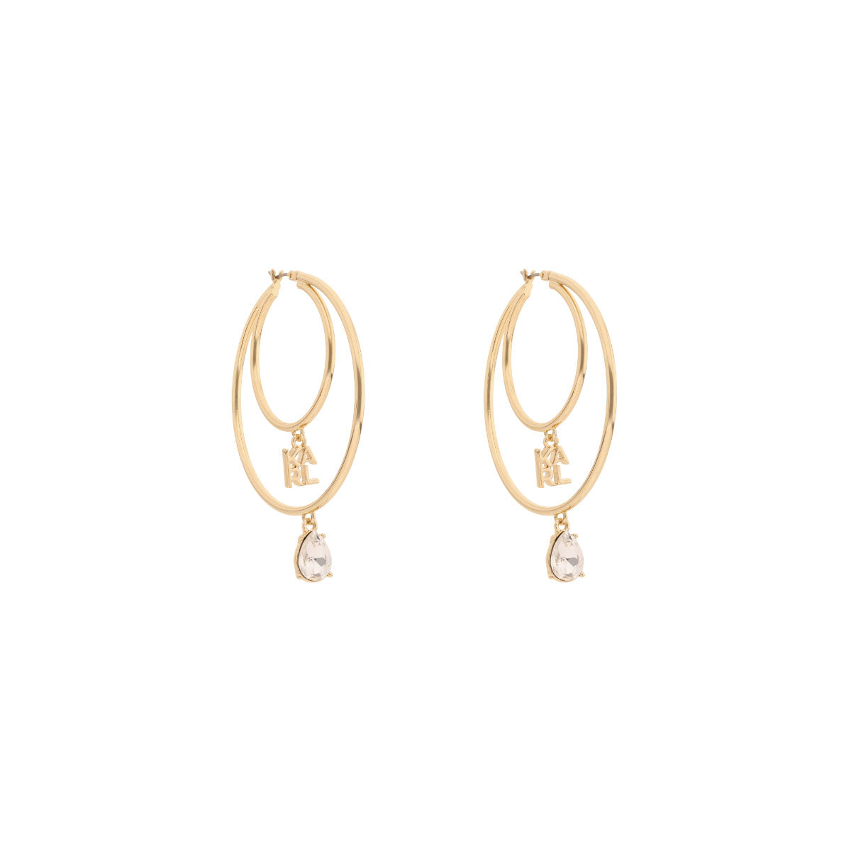 ARETES KARL LAGERFELD CAMILLE DORADO