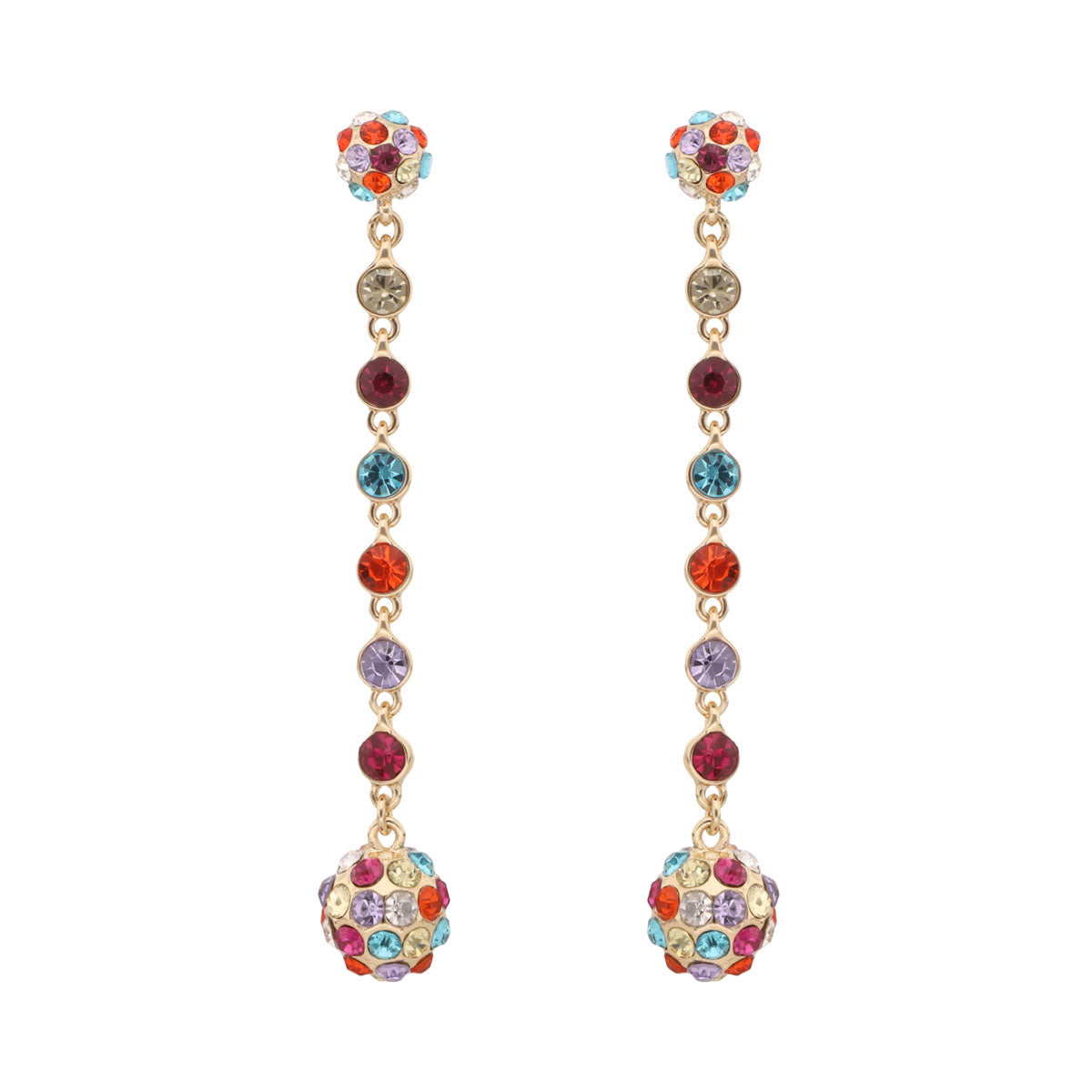 ARETES KARL LAGERFELD CLAIRE DORADO