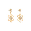 ARETES KARL LAGERFELD BRIELLE DORADO