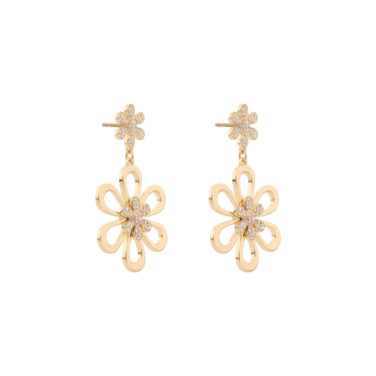 ARETES KARL LAGERFELD BRIELLE DORADO