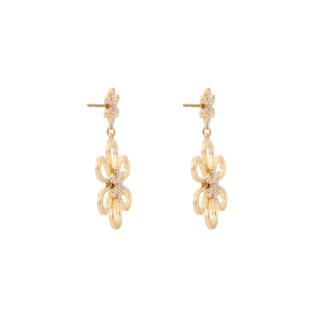 ARETES KARL LAGERFELD BRIELLE DORADO