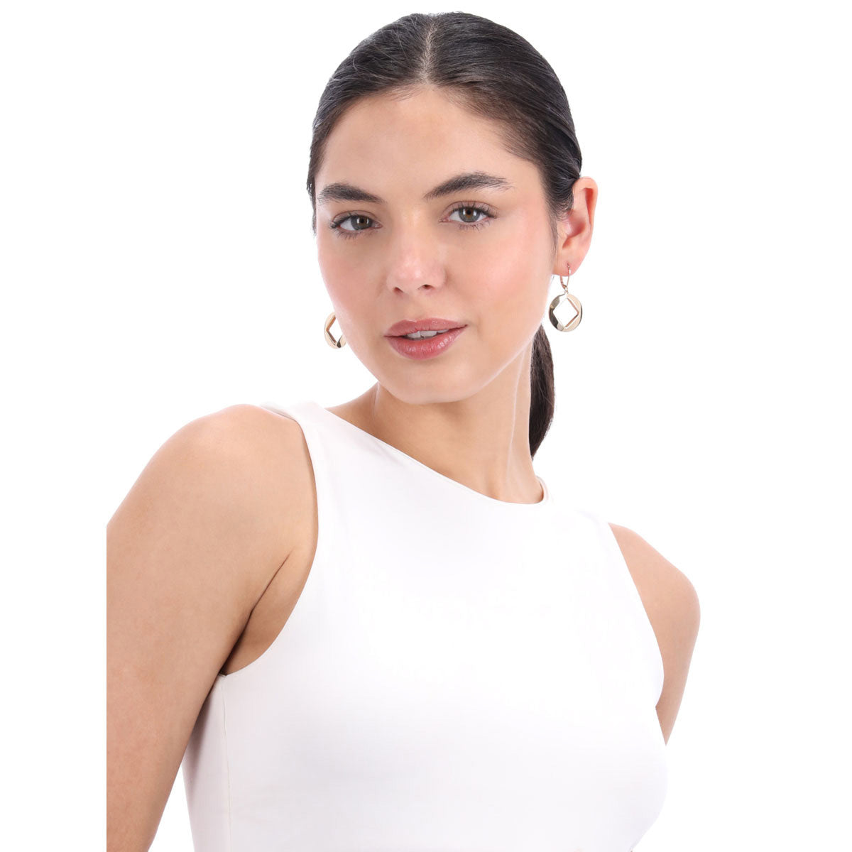 ARETES KARL LAGERFELD RENEE DORADO