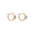 ARETES KARL LAGERFELD CLAIRE DORADO