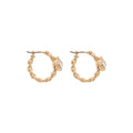 ARETES KARL LAGERFELD BRIELLE DORADO