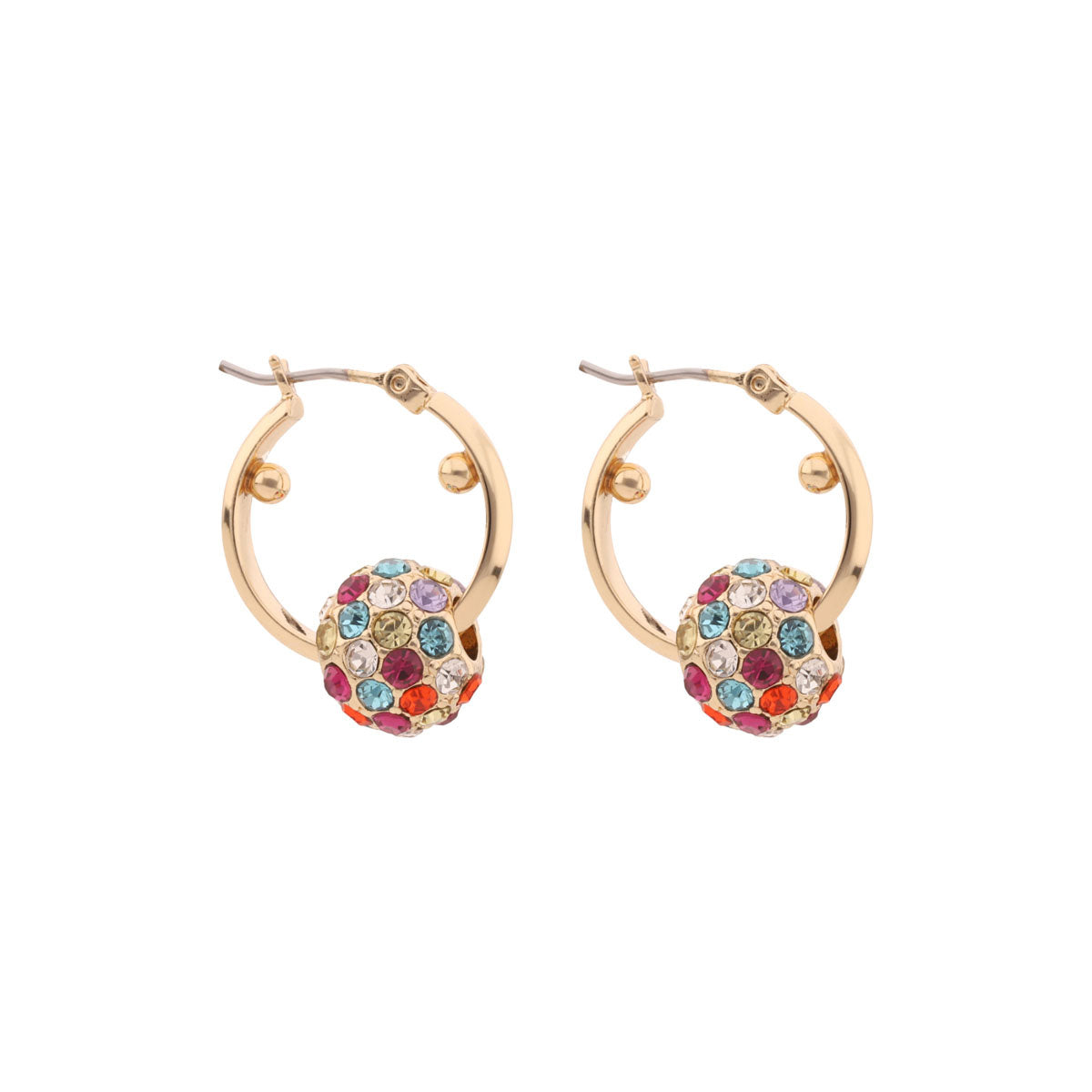 ARETES KARL LAGERFELD CLAIRE DORADO
