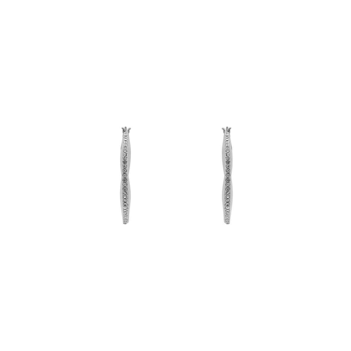 ARETES KARL LAGERFELD RENEE PLATEADO