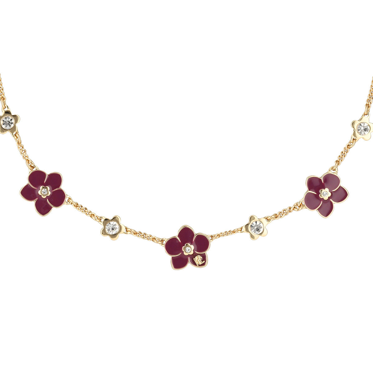 COLLAR KARL LAGERFELD ORCHID RECOLORS F24 DORADO