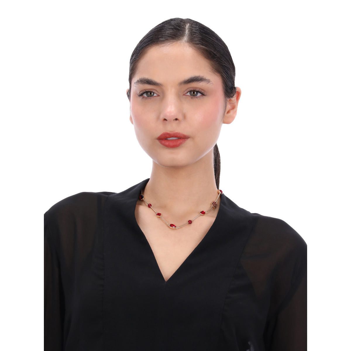 COLLAR KARL LAGERFELD CARBONE DORADO
