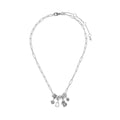 COLLAR KARL LAGERFELD CAMILLE PLATEADO