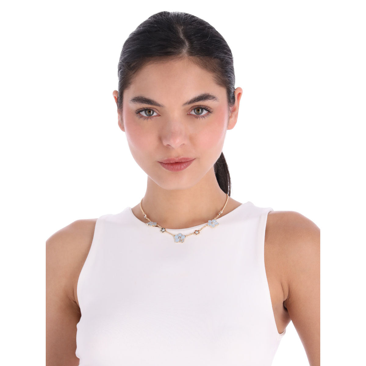 COLLAR KARL LAGERFELD ORCHID RECOLORS S25 DORADO