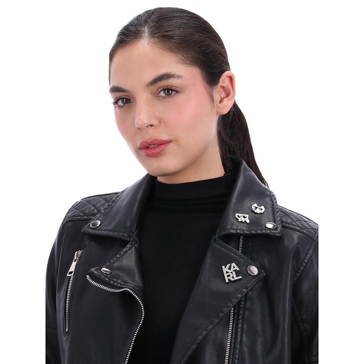 SET KARL LAGERFELD BASICS PLATEADO