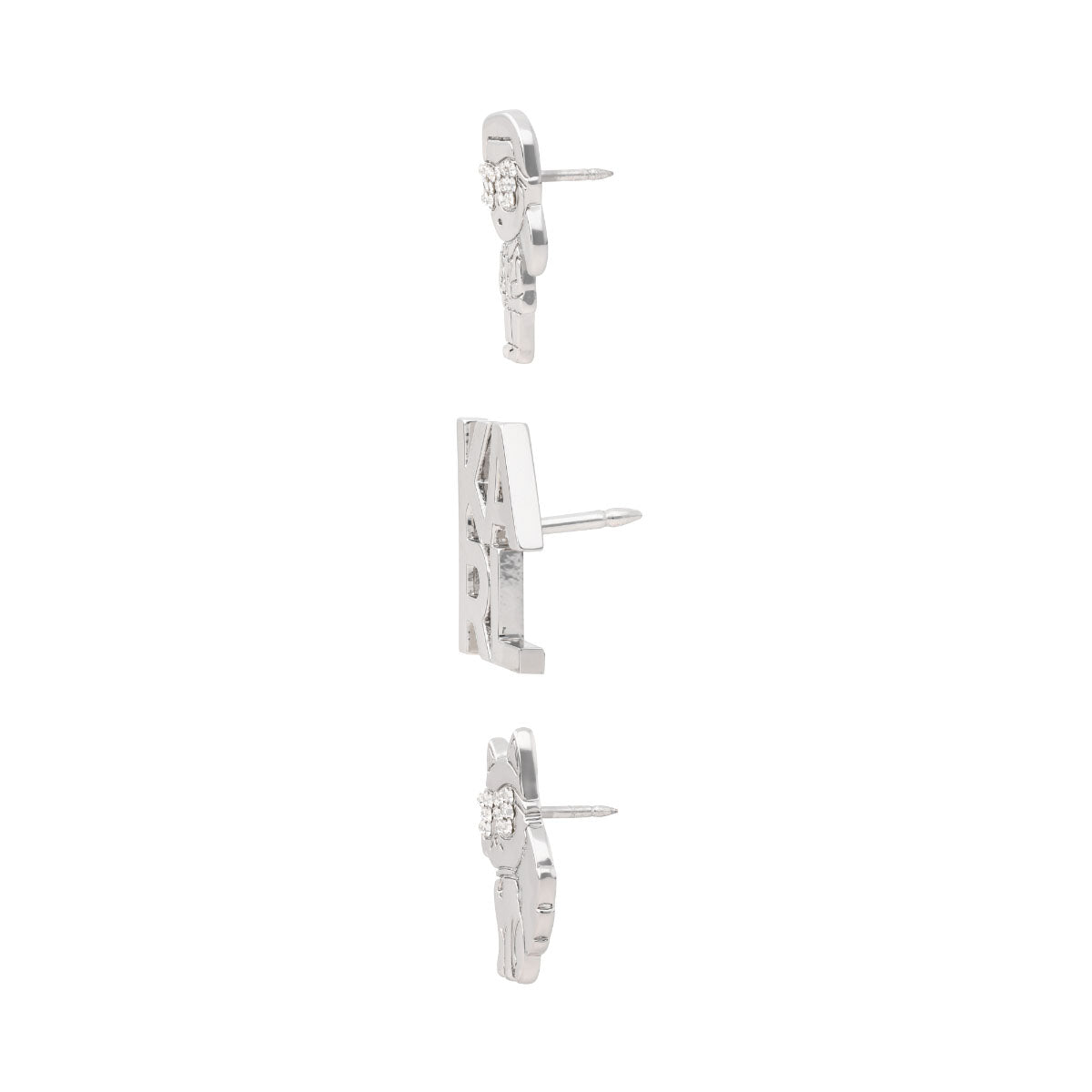 BROCHES KARL LAGERFELD CAMILLE PLATEADO
