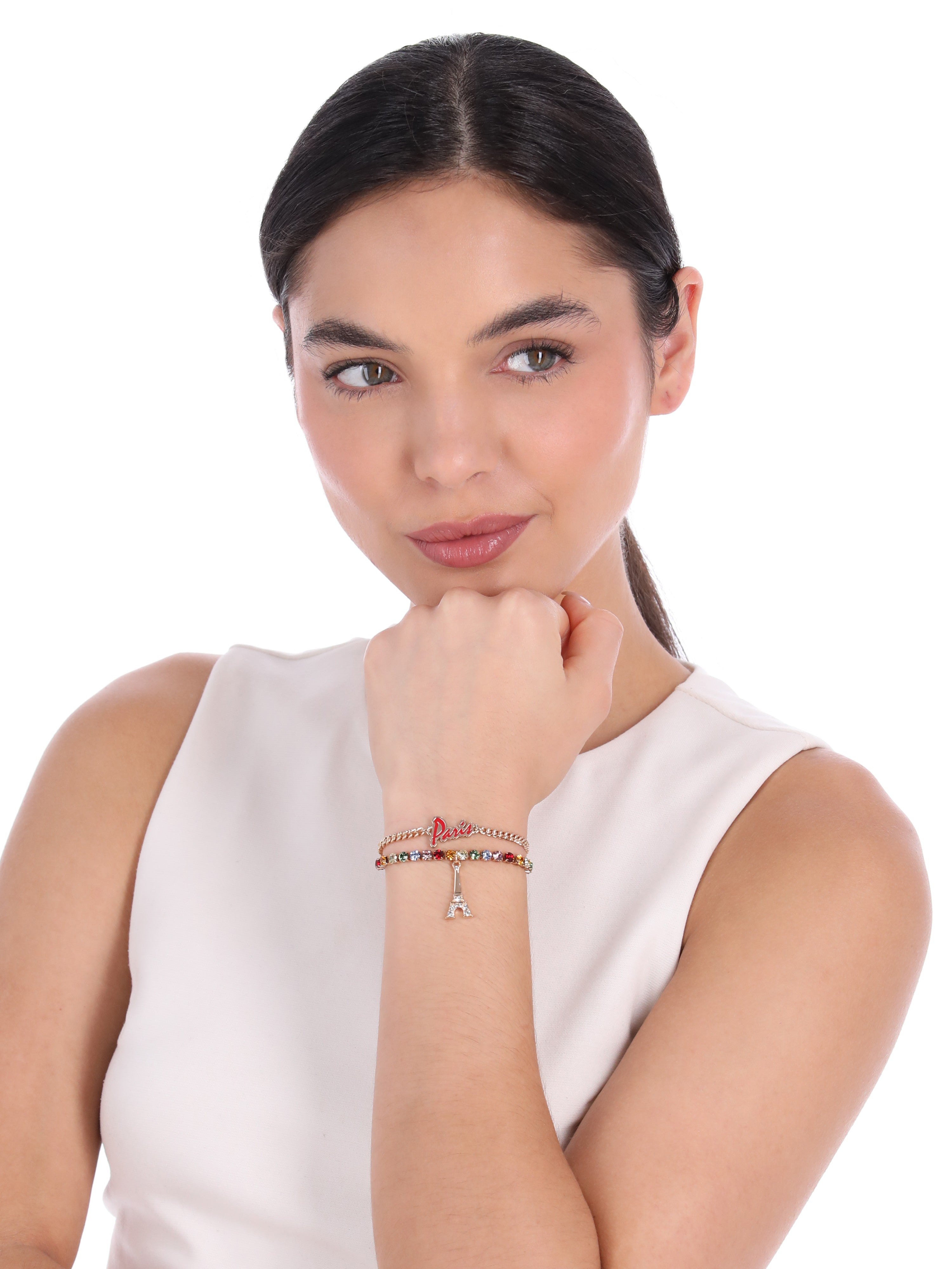 PULSERA KARL LAGERFELD COLOR DORADO 09S00023