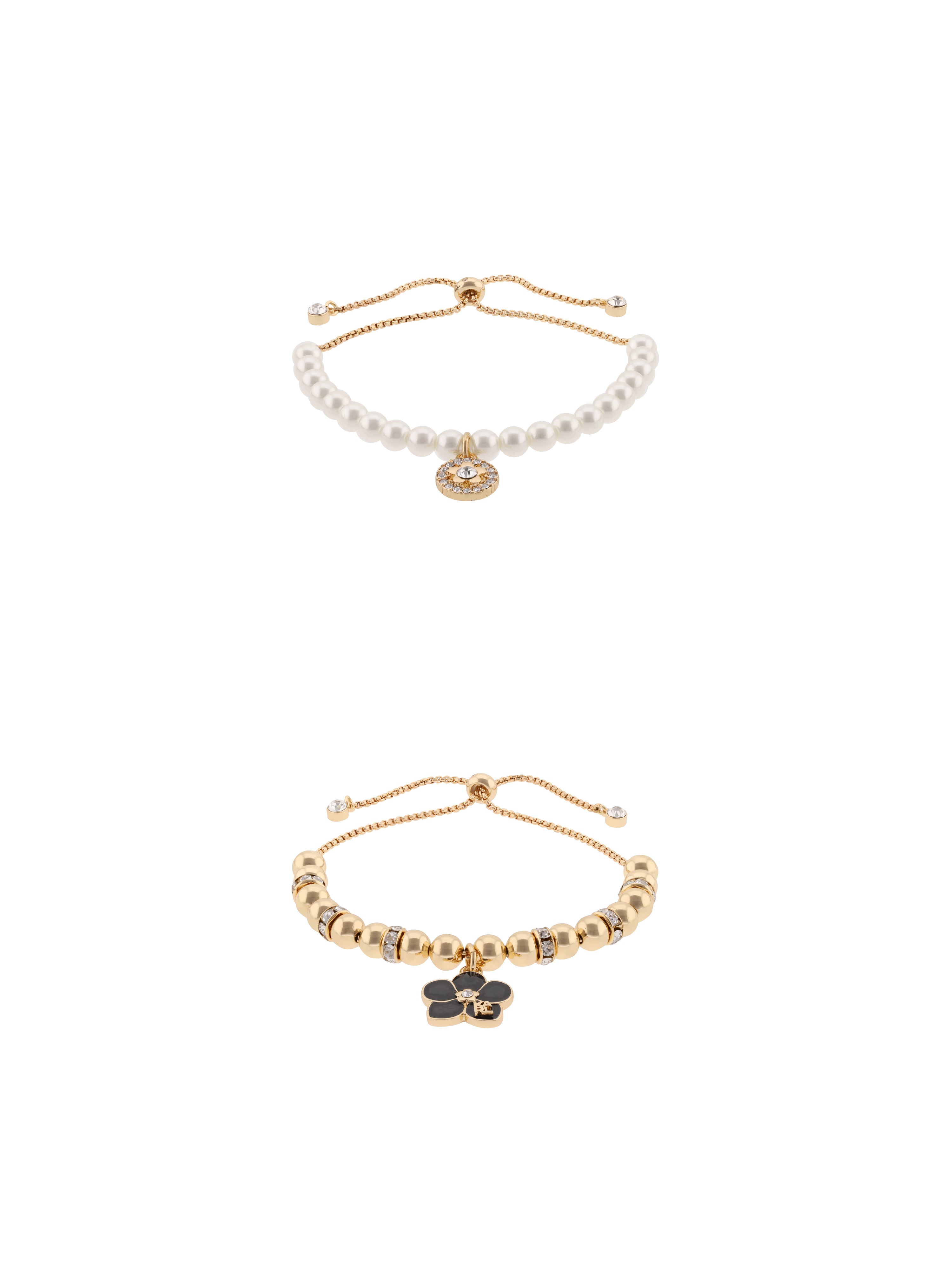 SET PULSERA KARL LAGERFELD COLOR DORADO FORMA SENCILLO 09S00026