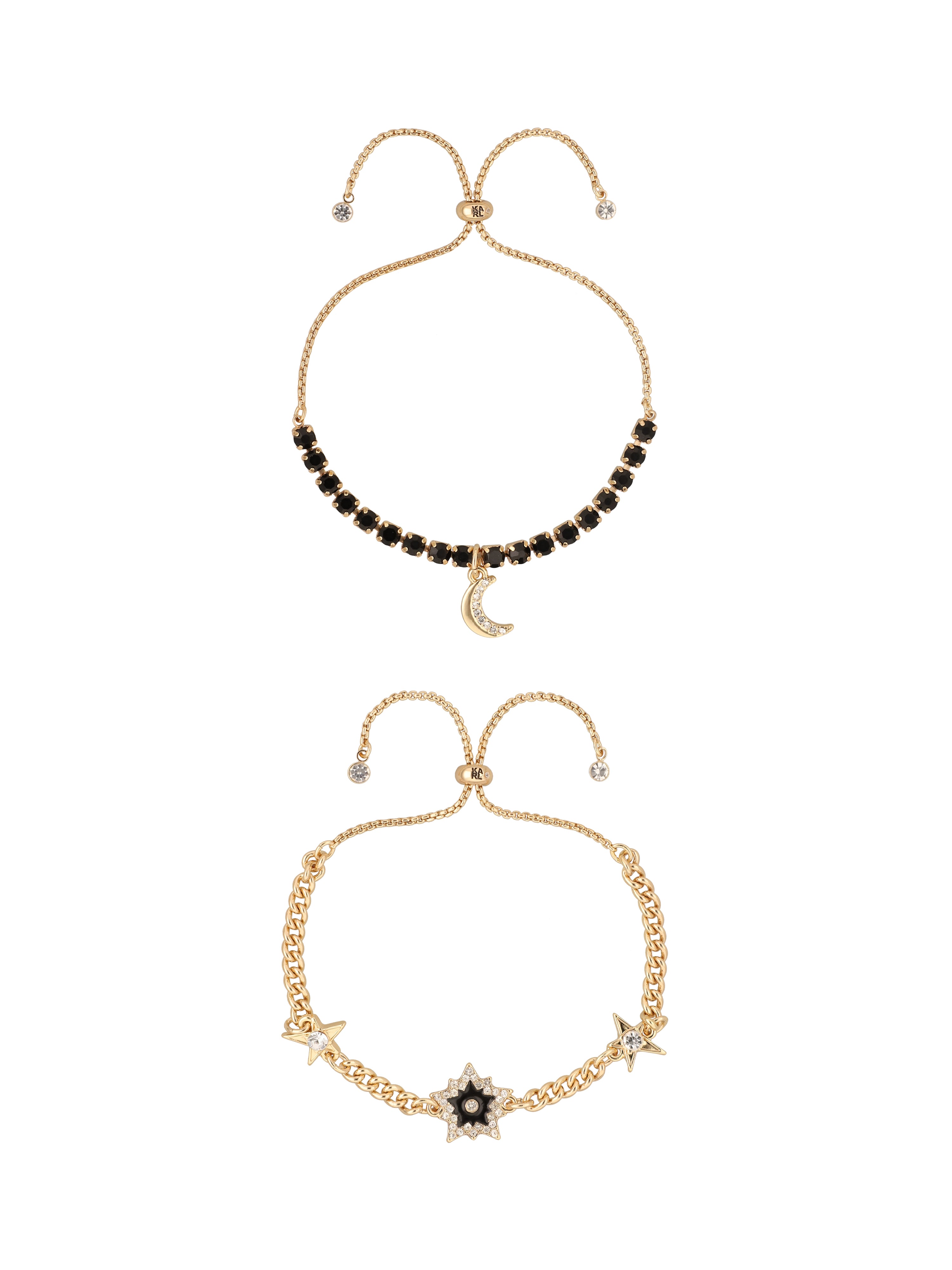 SET PULSERA KARL LAGERFELD COLOR DORADO FORMA SENCILLO 09S00027